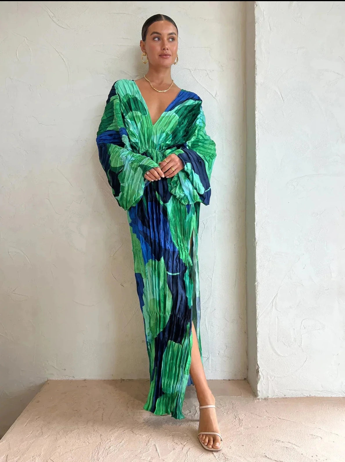 Robe plissée élégante Eva™
