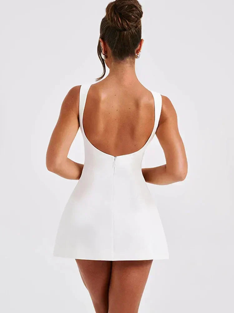Robe Virginia™ Élégante à Dos Nu