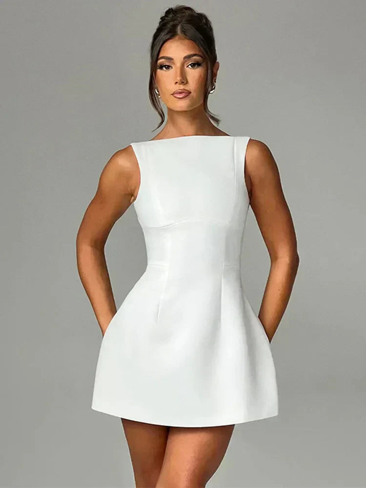 Robe Virginia™ Élégante à Dos Nu