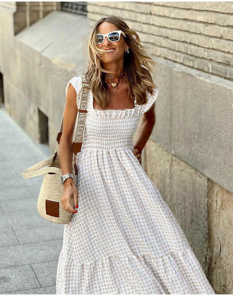Robe décontractée bohème printemps/été Lyra™