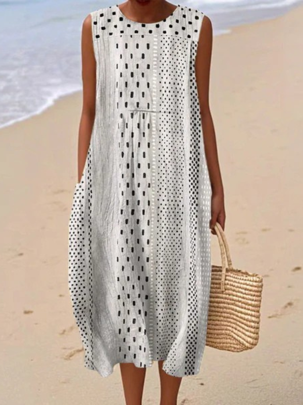 Avery | Robe longue sans manches