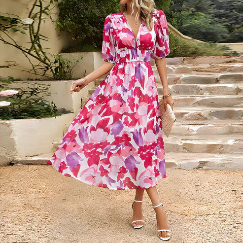 Leona | Élégante robe midi