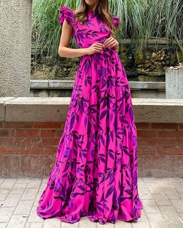 Leonor™ - Robe pour femme fleurie et polyvalente