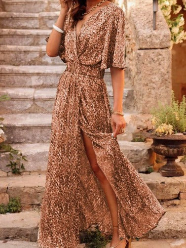 Robe longue à ceinture Diona™ printemps/été (édition limitée)
