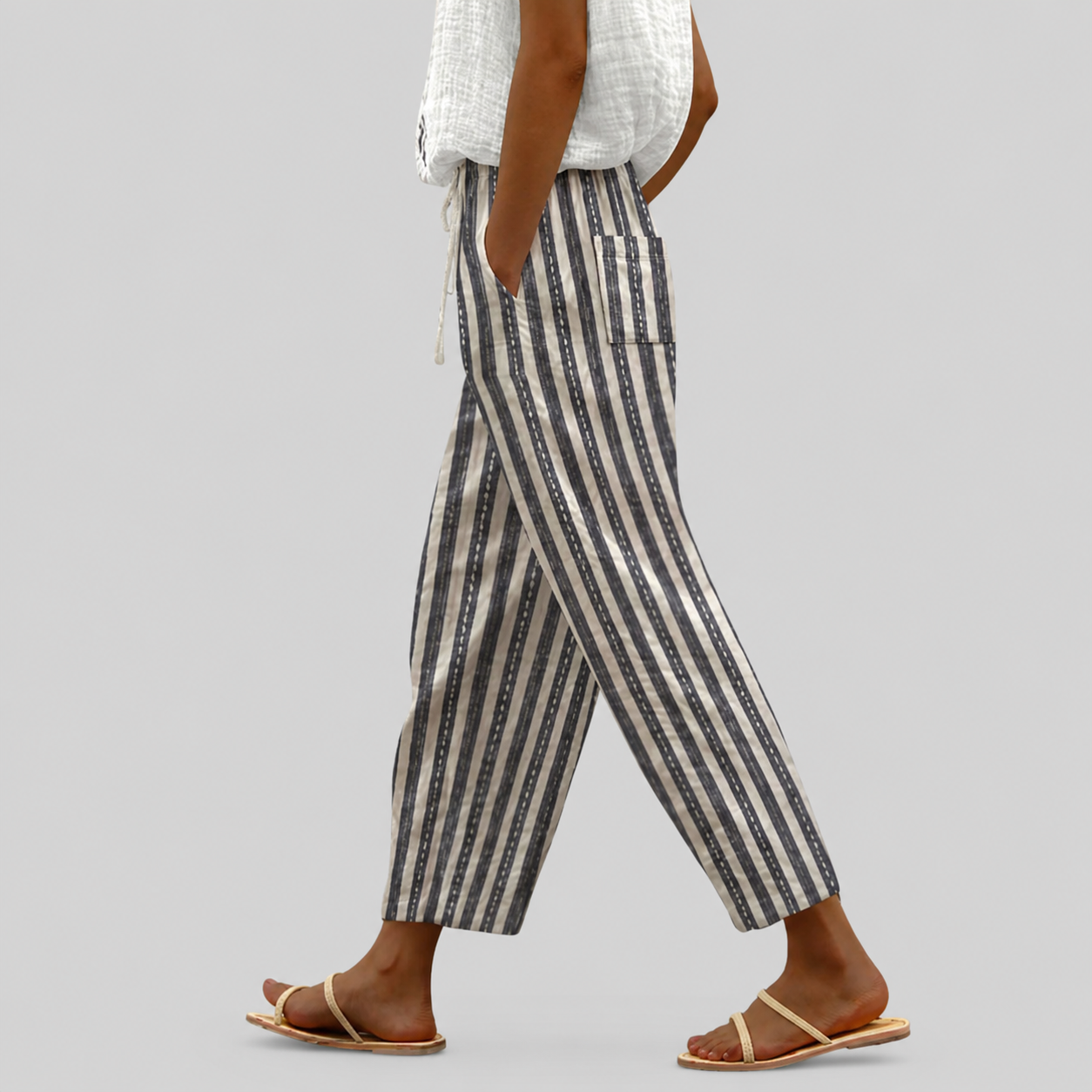 Pantalons Rayés