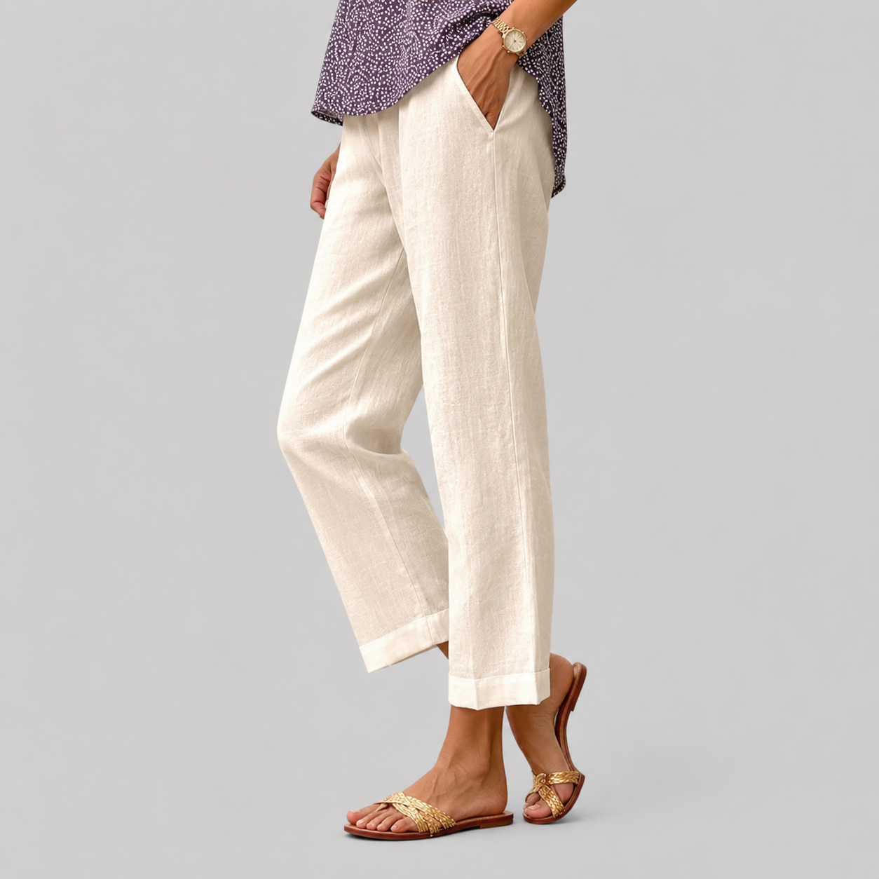 Vayla - Pantalon Classique Relax