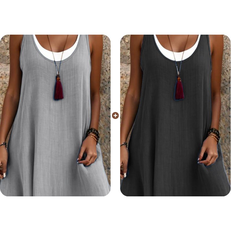Robe longue décontractée