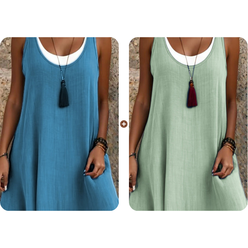 Robe longue décontractée