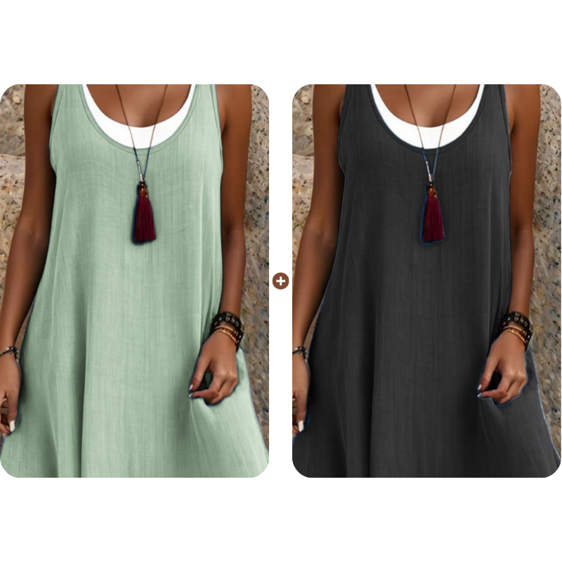 Robe longue décontractée