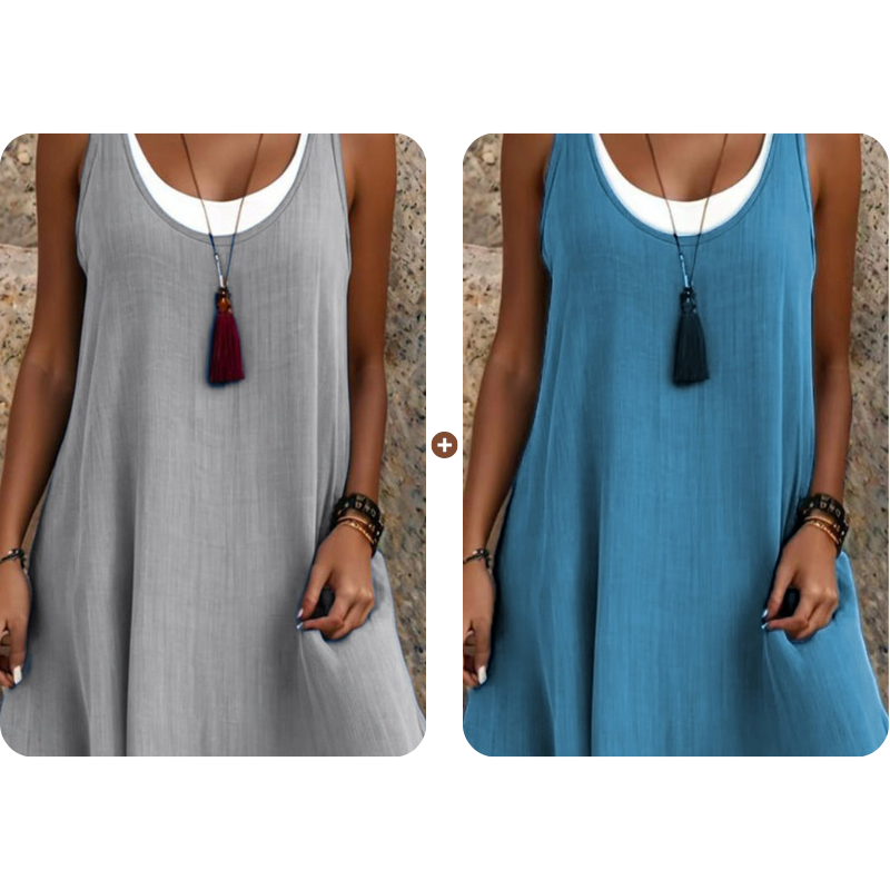 Robe longue décontractée