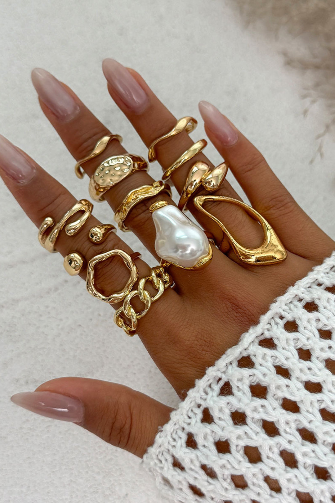 Bagues de perles Aurea