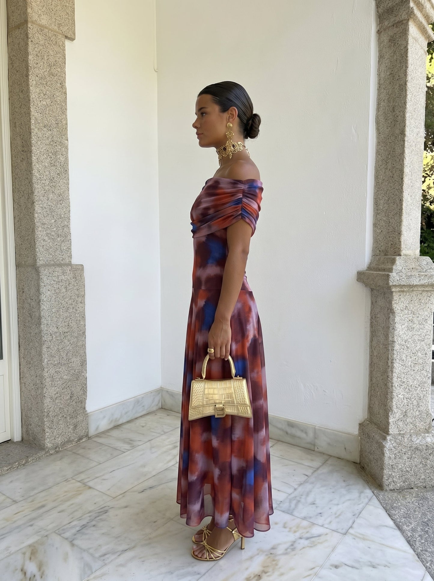Robe de Tolède avec imprimés