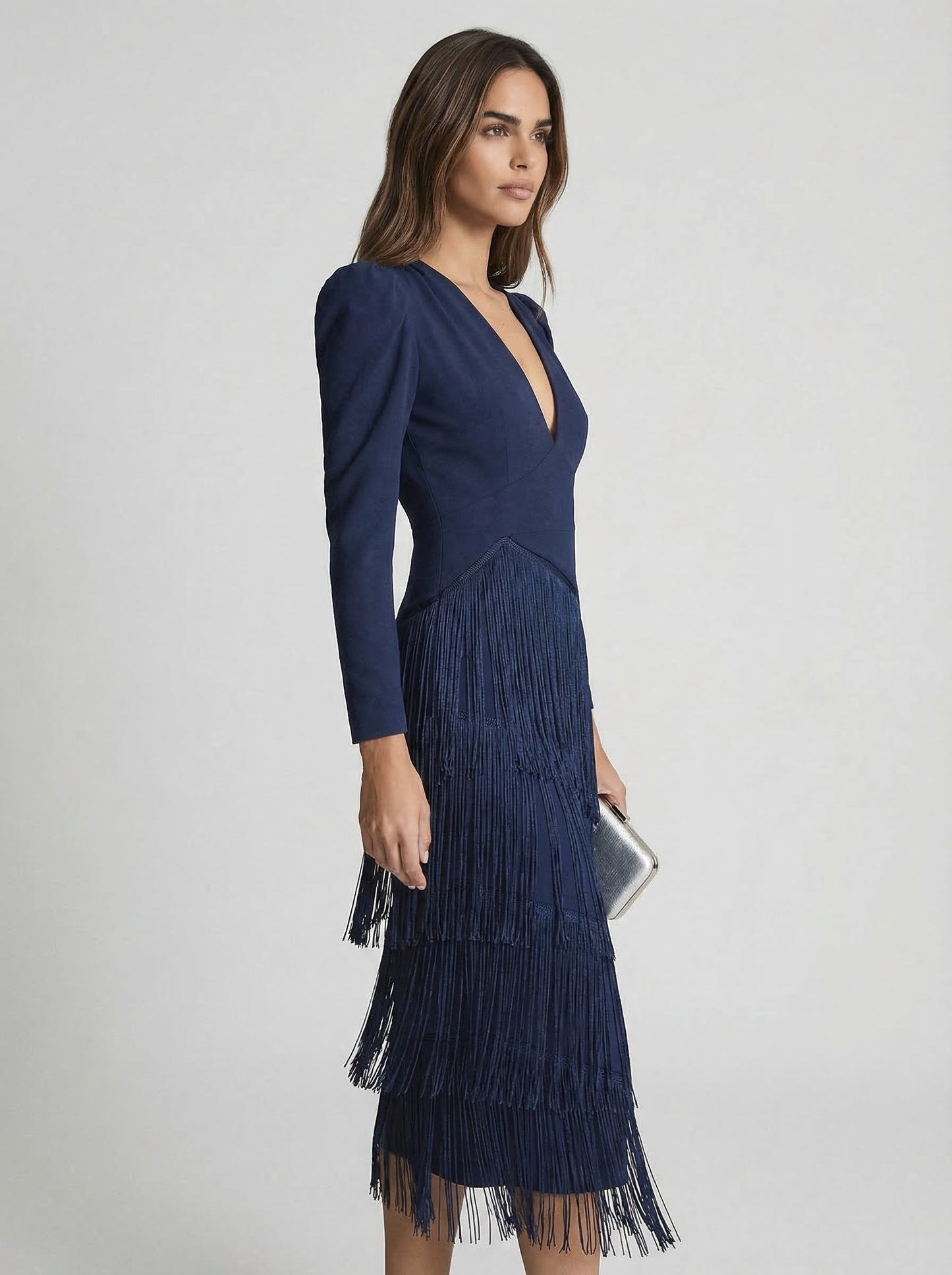Salvia | Robe à franges