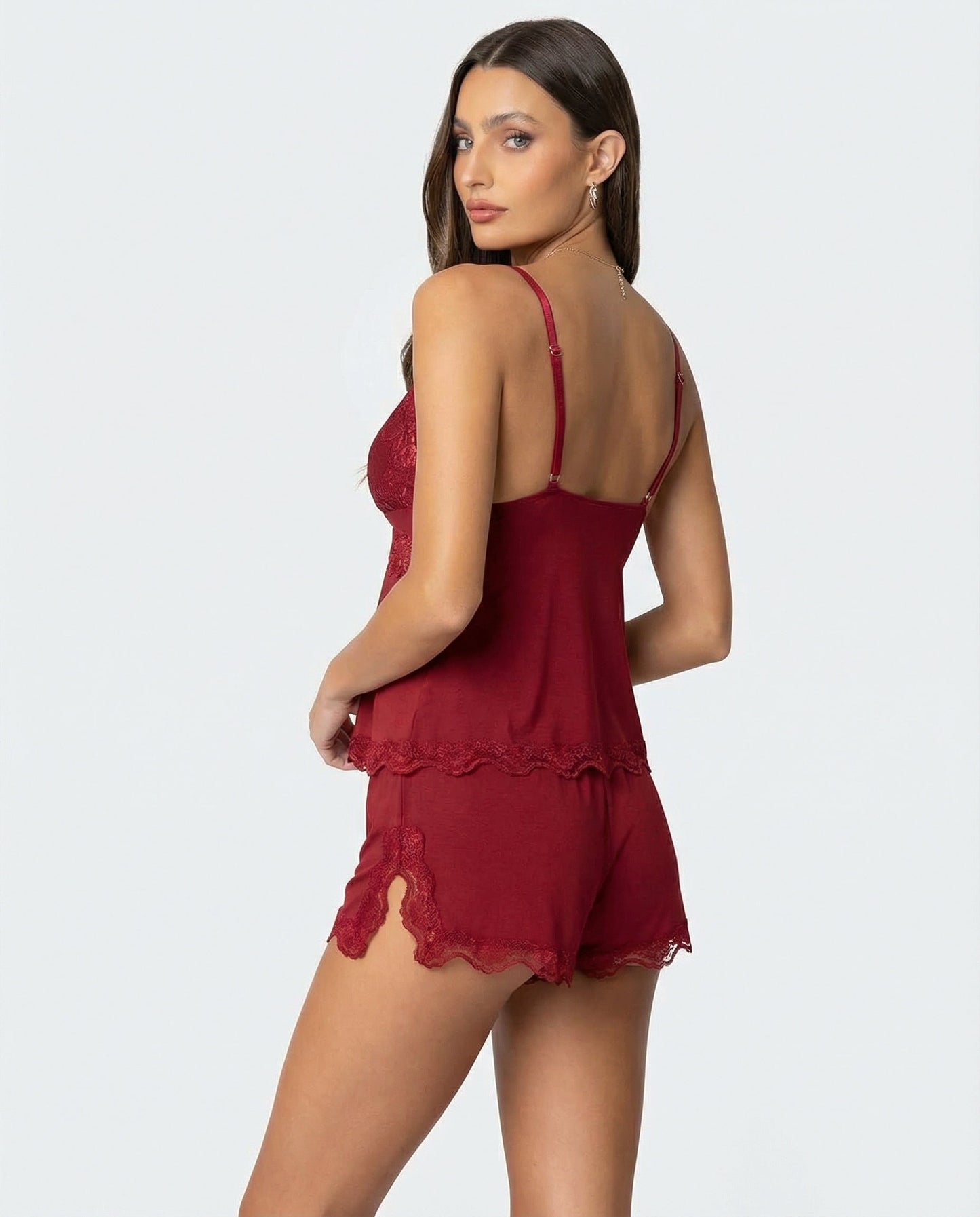 Valentina | Ensemble de lingerie Midnight en dentelle