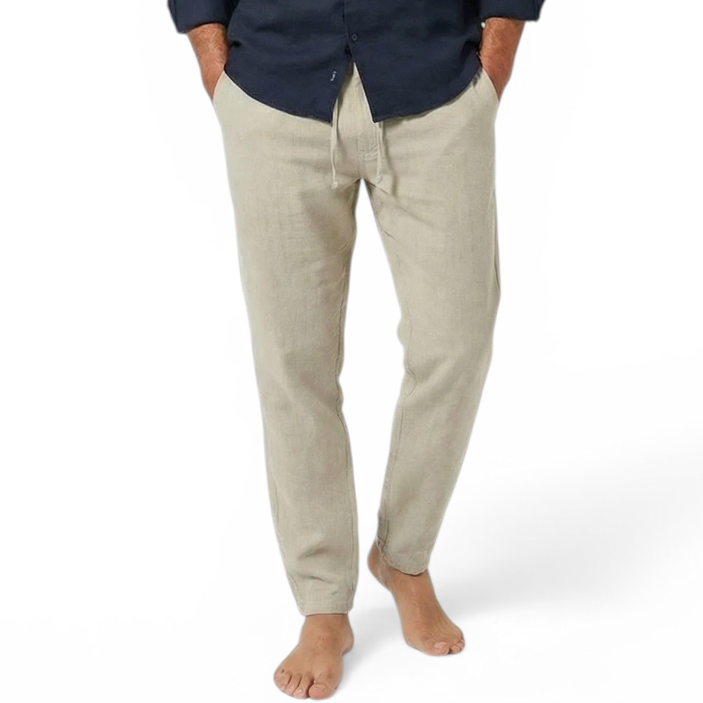 Pantalon Capri en lin