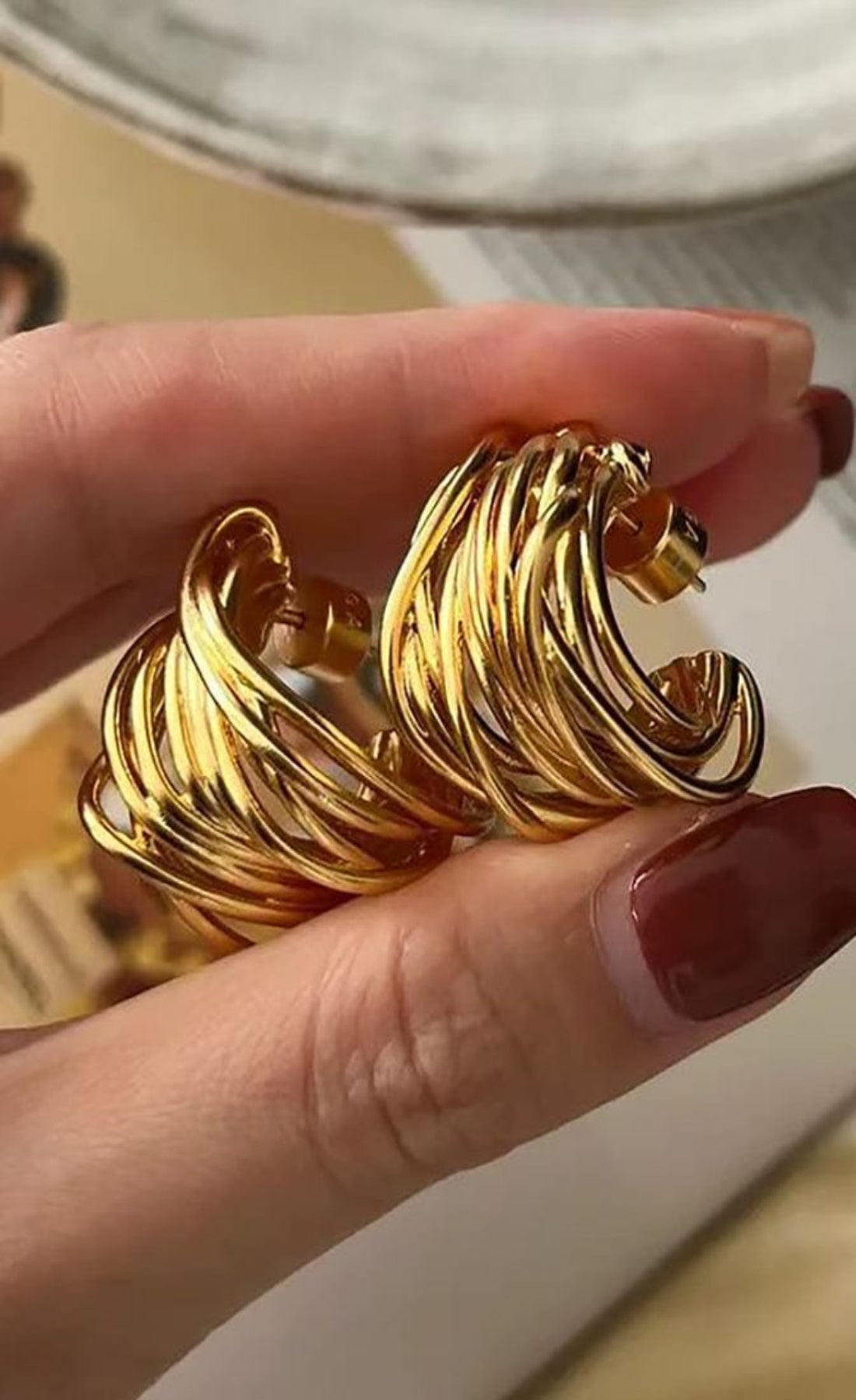 Boucles d'oreilles Aurea