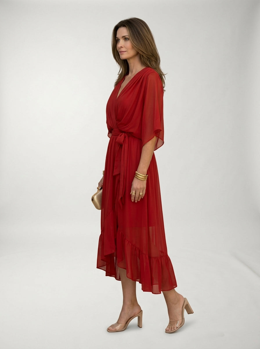 Robe Marta | Décolleté en V