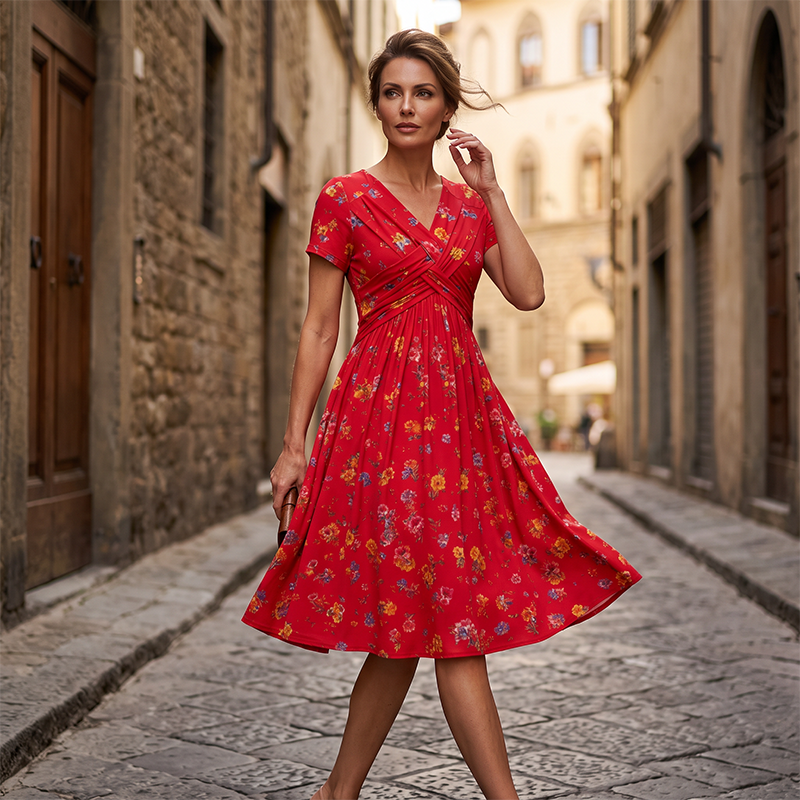 Robe midi Inma
